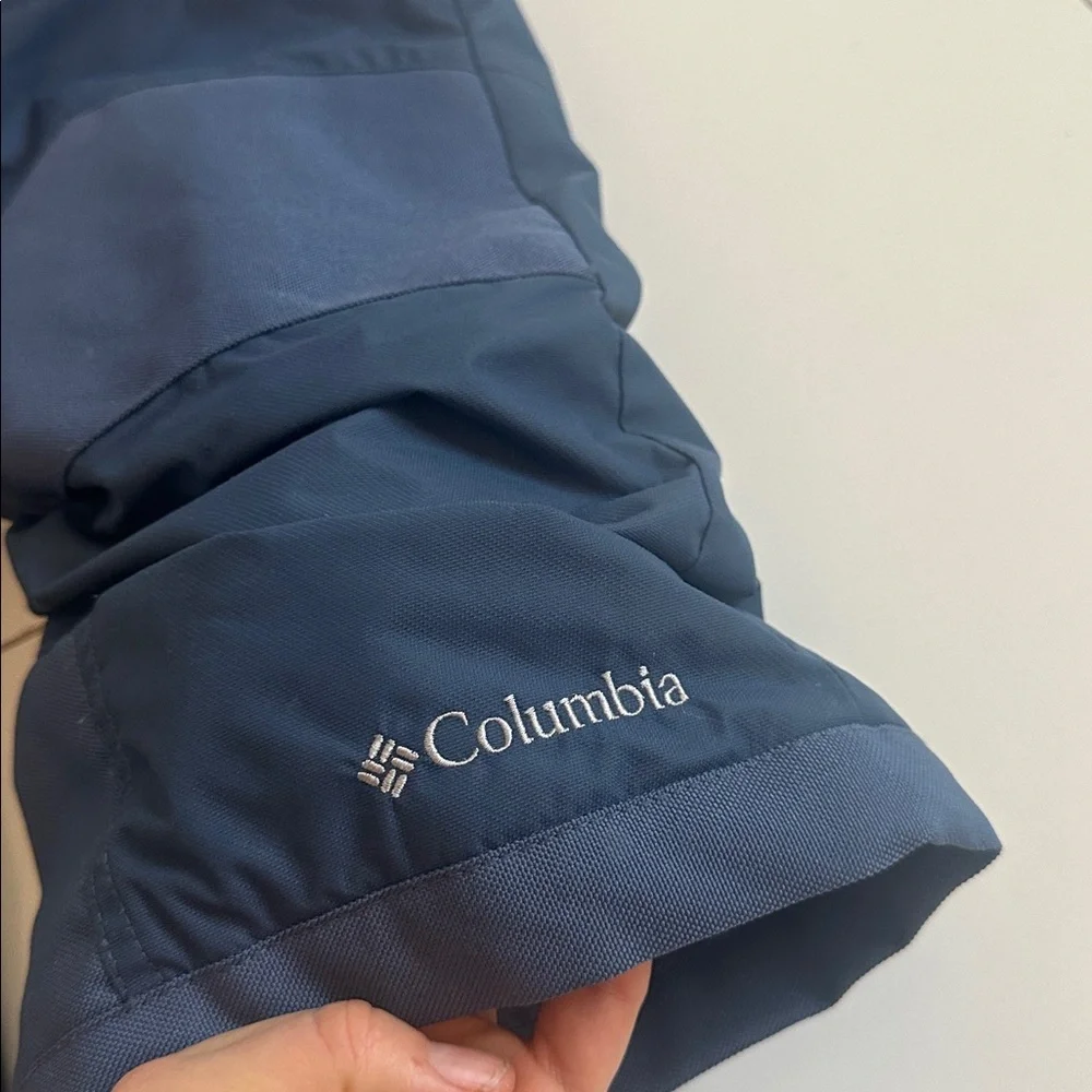 Columbia Bugaboo Kids' Dark Blue Snow Pants 6/7 omnishield omnitech insulated